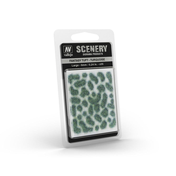 Vallejo Scenery - Fantasy Tuft: Turquoise 6mm (Large)