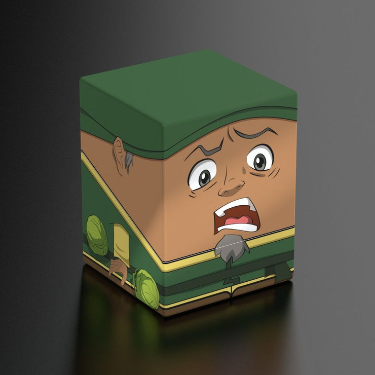 Squaroes Boulder 100+ Deck Box - Avatar: The Last Airbender - The Cabbage Merchant
