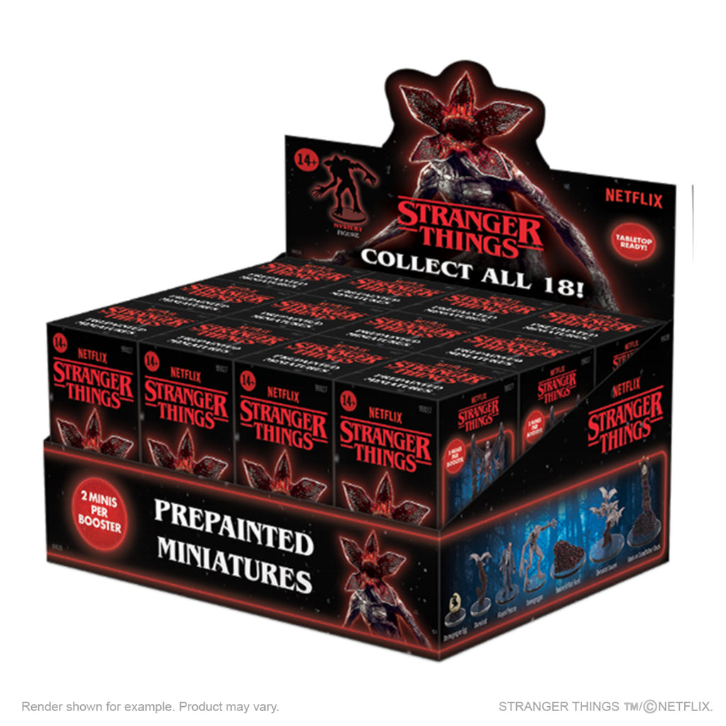 Stranger Things Prepainted Miniatures - 12 Ct. Countertop Display ...