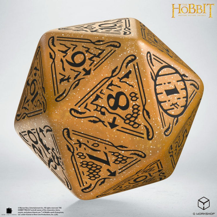 Solaris TCG Jumbo Die: The Hobbit Spindown D20 - Q Workshop