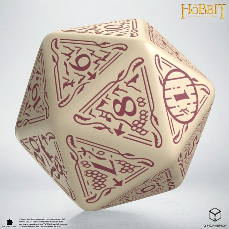 Terra TCG Jumbo Die: The Hobbit Spindown D20 - Q Workshop