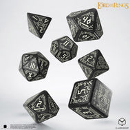 Moria: The Lord of the Rings Glow in the Dark 7 Dice Set - Q Workshop