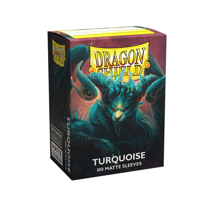 Dragon Shield Sleeves Matte - Turquoise (100pk)