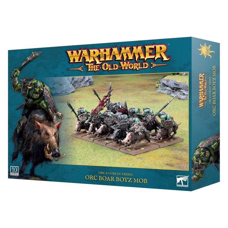 The Old World: Orc & Goblin Tribes - Orc Boar Boyz Mob