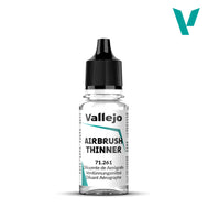 Vallejo Auxiliaries: Airbrush Thinner (18ml)