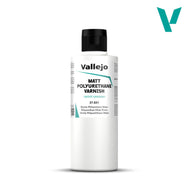 Vallejo Auxiliaries: Matt Polyurethane Varnish 200ml