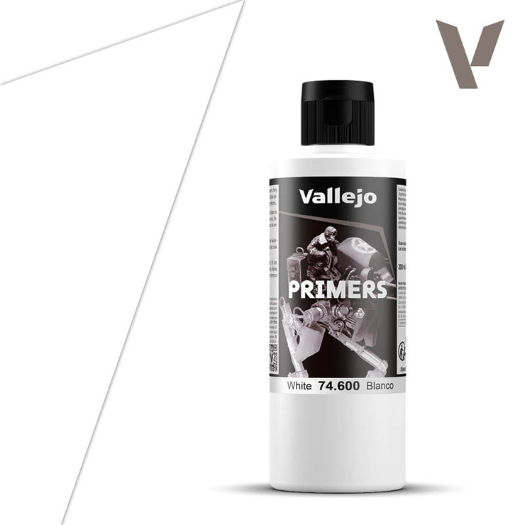 Vallejo Surface Primer: White (200ml)