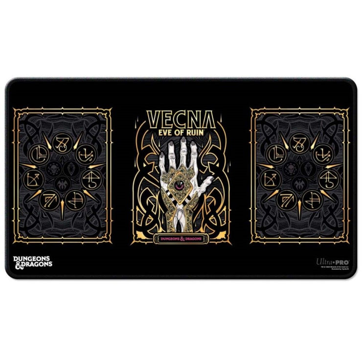 Ultra Pro Playmat - Vecna: Eve of Ruin - Dungeons & Dragons - Black Stitched