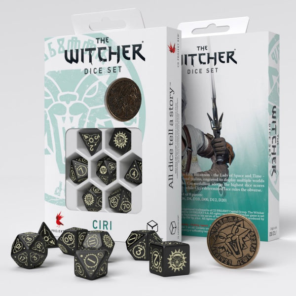 The Witcher Dice Set: Ciri - The Zireael (7)