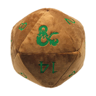 Jumbo D20 Plush - Feywild Copper and Green Dungeons & Dragons