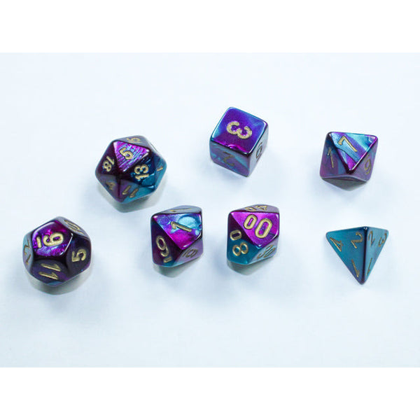 Mini Gemini Purple-Teal/Gold - 7 Die Set (CHX20649)