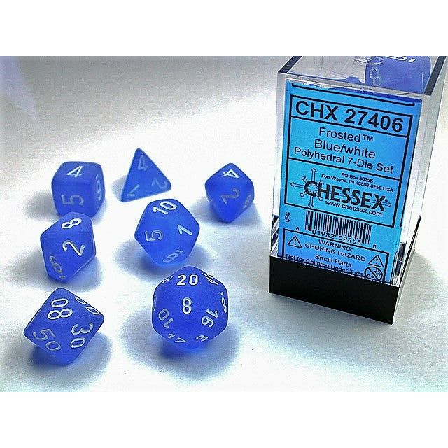 Frosted Blue w/White - 7 Die Set (CHX27406)