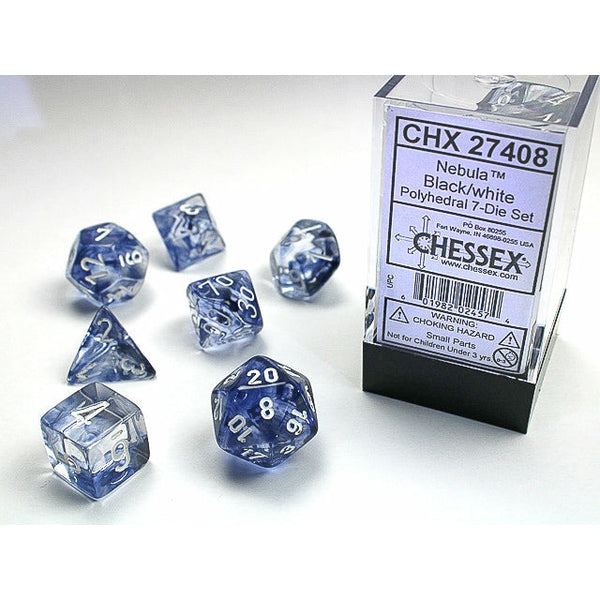 Nebula Black w/White - 7 Die Set (CHX27408)