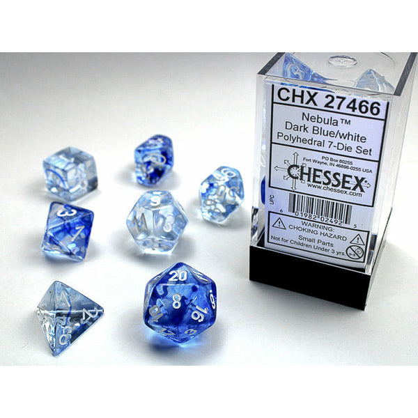 Nebula Dark Blue w/White - 7 Die Set (CHX27466)