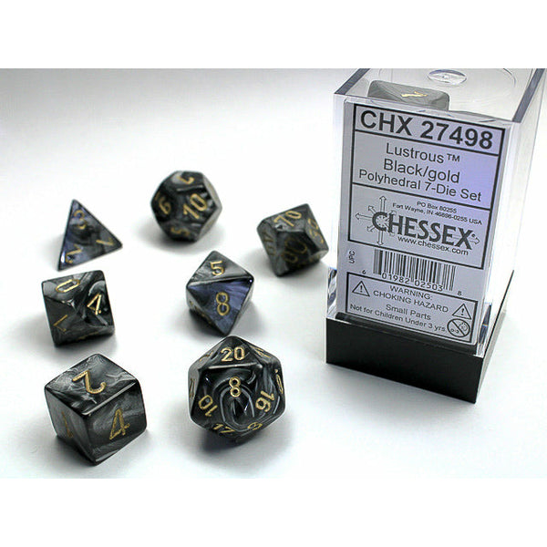 Lustrous Black w/Gold - 7 Die Set (CHX27498)