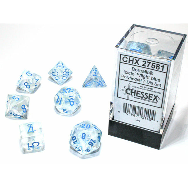 Borealis Luminary Icicle w/Light Blue - 7 Die Set (CHX27581)