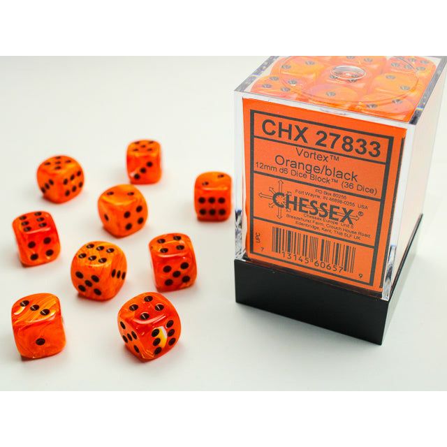 Vortex 12mm D6 Orange/Black (36) (CHX27833)
