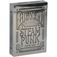 Playing Cards - Bicycle Silver Steampunk