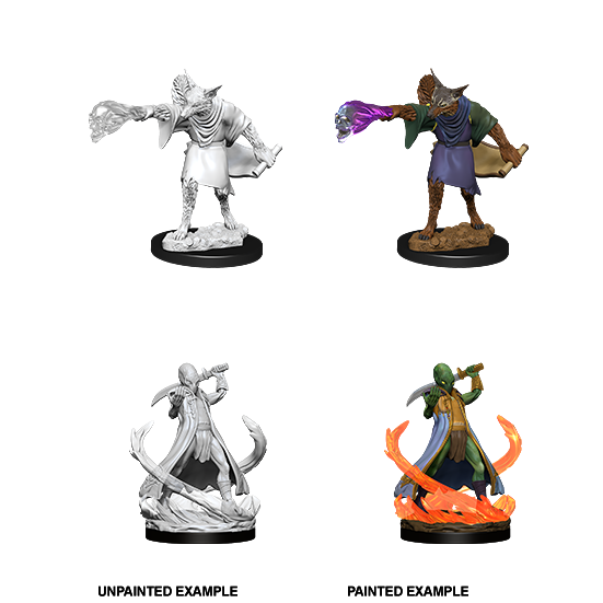 Ultraloth Mini Arcanaloth and Ultroloth - D&D Nolzur’s Minis – Vault Games