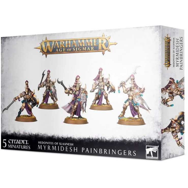 Hedonites of Slaanesh Myrmidesh Painbringers/Symbaresh Twinsouls