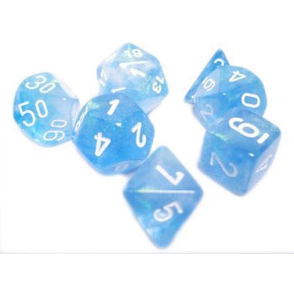 Borealis Sky Blue w/ White - 7 Die Set