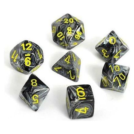 Vortex Black w/ Yellow - 7 Die set - CHX 27438