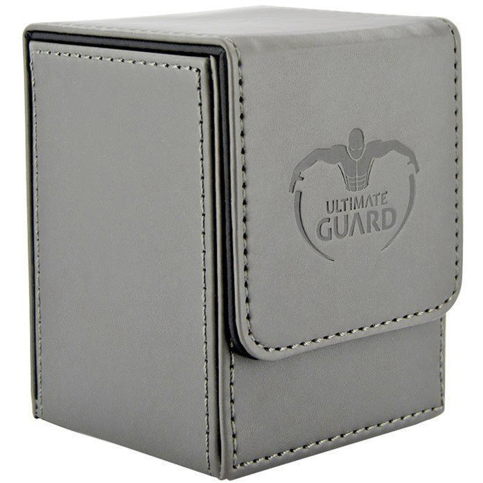 Flip Deck Case 100+ Leatherette- Grey