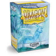 Dragon Shield Sleeves Matte - Clear (100pk)