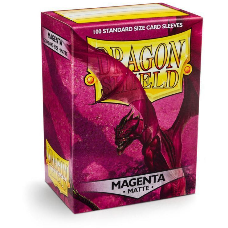 Dragon Shield Sleeves Matte - Magenta (100pk)