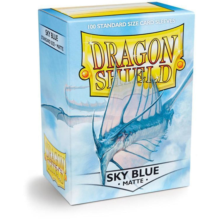 Dragon Shield Sleeves Matte - Sky Blue (100pk)