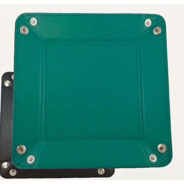 Folding Dice Tray: Green