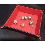 Folding Dice Tray: Red