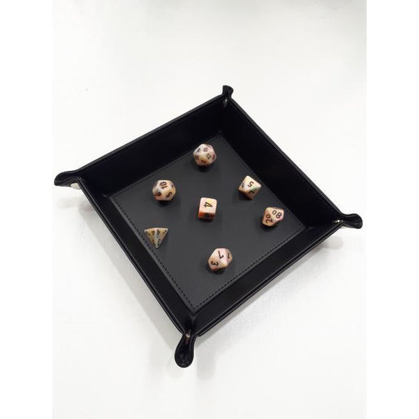 Folding Dice Tray: Black