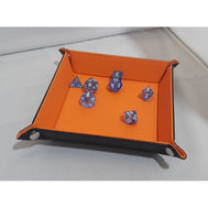 Folding Dice Tray: Orange