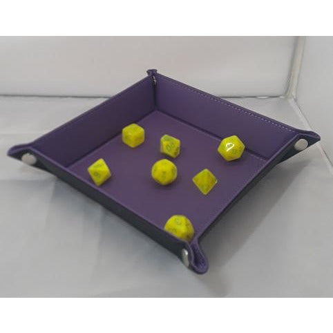 Folding Dice Tray: Purple
