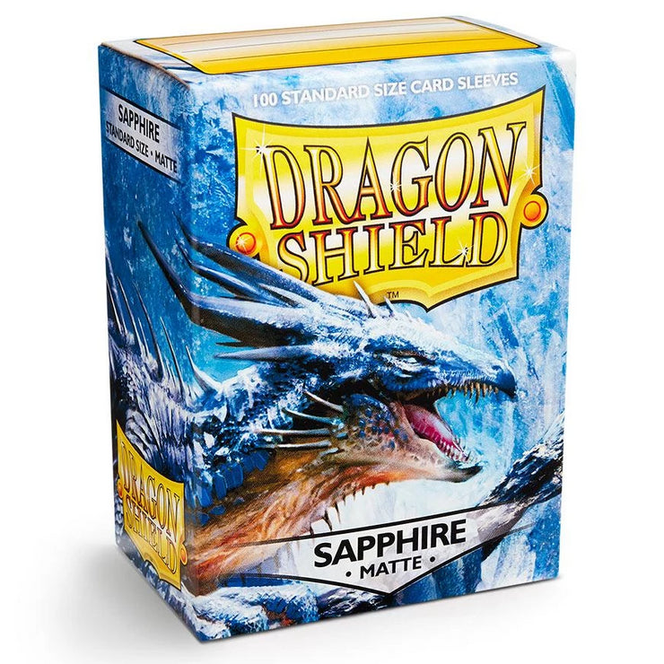 Dragon Shield Sleeves Matte - Sapphire (100pk)