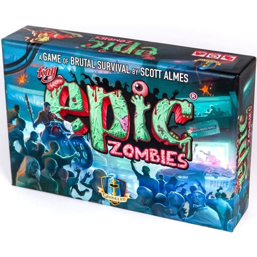 Equipable Zombie Survival Board Game Tiny Epic Zombies Board Game - Cooperative ...