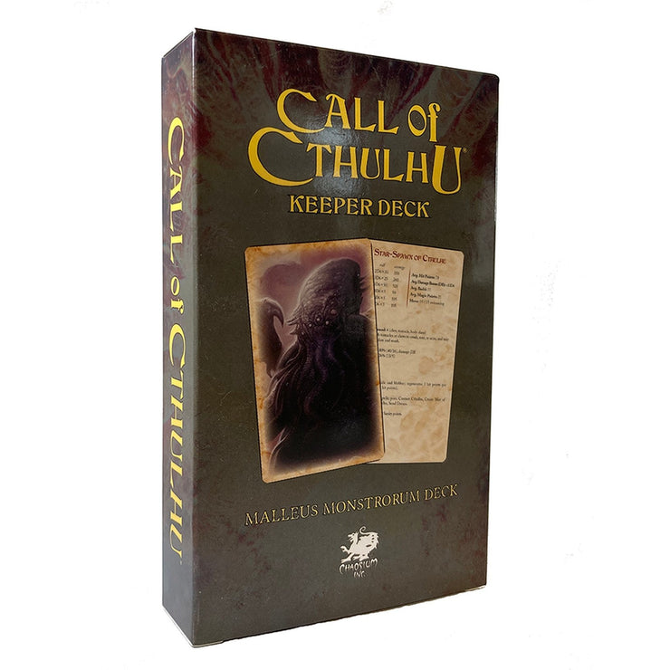 Call of Cthulhu: Malleus Monstrorum - Keeper Deck