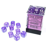 Borealis Luminary 12mm D6 Purple/White (36) (CHX27977)