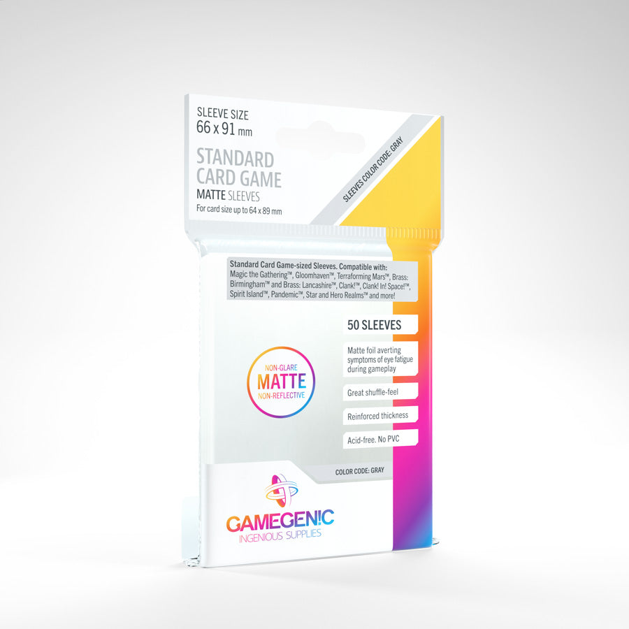 Gamegenic Matte Sleeves - Standard Vault Games Gamegenic Matte Sleeves - Standard Vault Games
