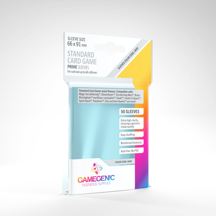 Gamegenic Prime Sleeves - Standard Vault Games Gamegenic Prime Sleeves - Standard Vault Games