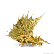 Gold Adult Dragon Premium Figure - D&D Icons of the Realms