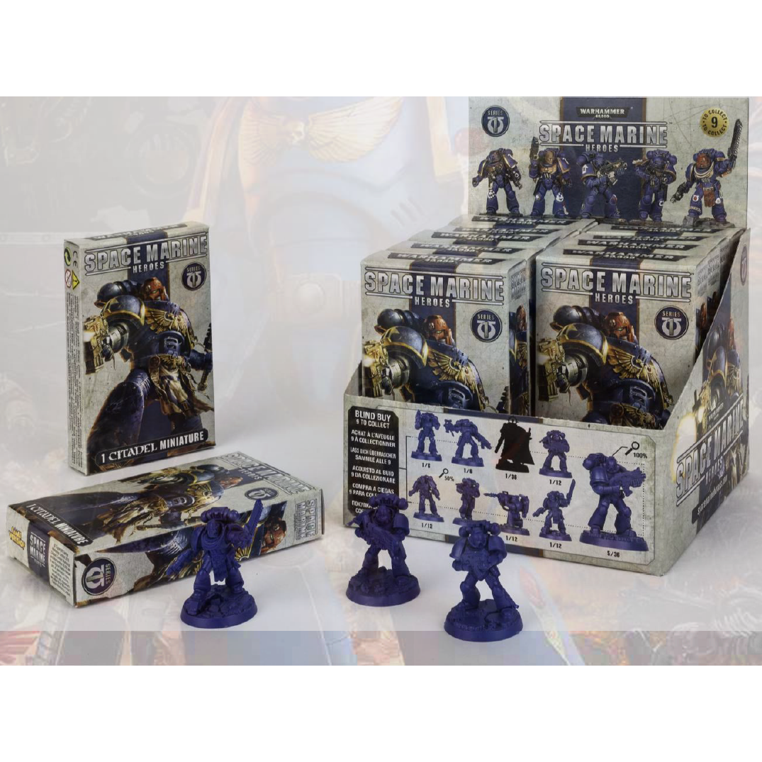 Space Marine Heroes: Blind Buy Collectibles - Booster Box – Vault Games