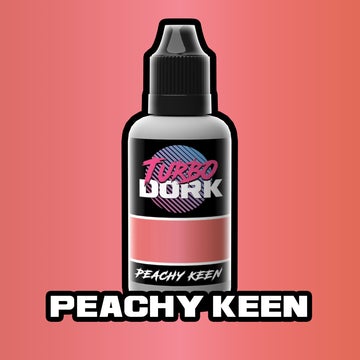 Turbo Dork: Peachy Keen Metallic Acrylic Paint - 20ml Bottle