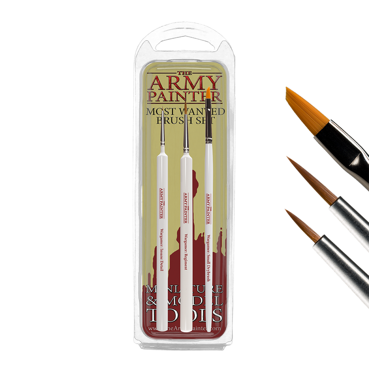 Army Painter - Wargamer's Most Wanted Brush Set
