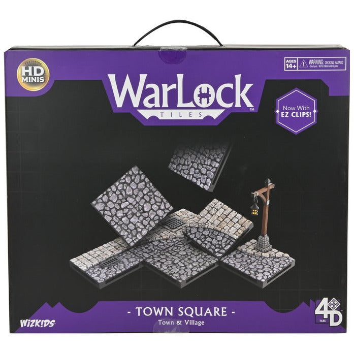 WarLock Tiles: Town and Village - Town Square
