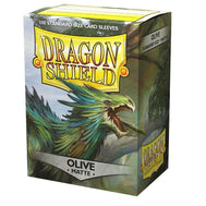 Dragon Shield Sleeves Matte - Olive (100pk)