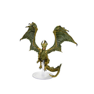 Bronze Adult Dragon Premium Figure - D&D Icons of the Realms
