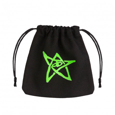 Dice Bag - Call of Cthulhu Black and Green