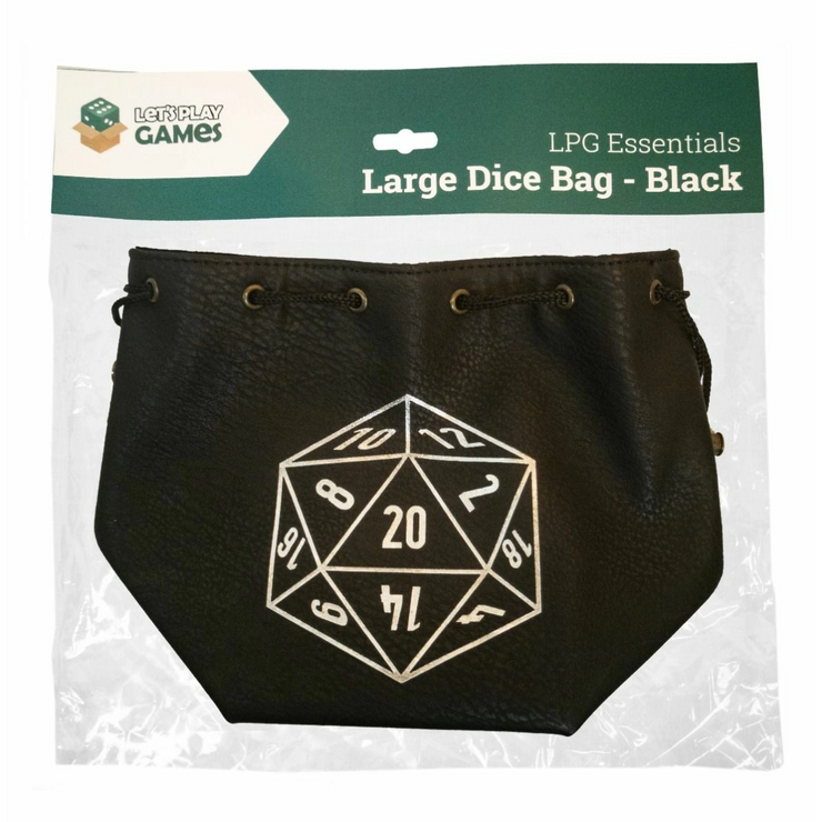 LPG Large Dice Bag - Black